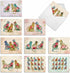 The Best Card Company All Occasion Blank Cat Cards, 10 Assorted, 4 x 5.12 Inch