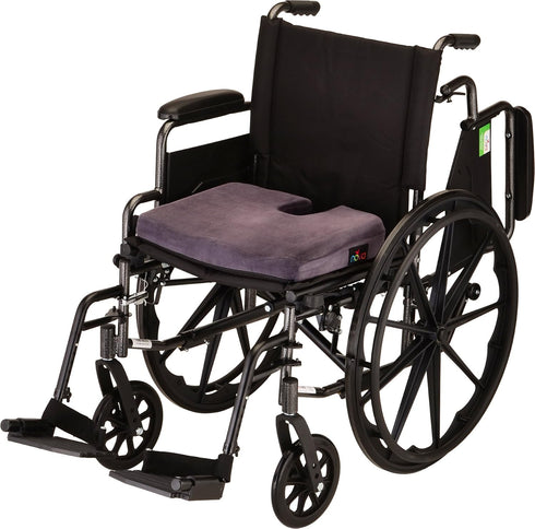 (2655C) NOVA Medical Products Comfort Seat Cushion, Memory Foam Coccyx Cushion for Office Chair, Car, Wheelchairs
