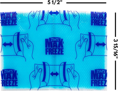 Zim's Max Freeze Pain Relief Patches with 4% Lidocaine | 3 Count