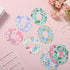 25pcs Sensor Covers for Dexcom G7 - Waterproof Overpatches with Flower Pattern Adhesive Stickers