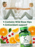Nature's Truth Vitamin C 1000mg, 100 Capsules, with Wild Rose HIPS & Bioflavonoids, Non-GMO & Gluten Free