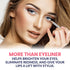 Stylia Waterproof White Eyeliner Pencil for Women, Long-Lasting Microblading Supplies Brow Pencil for Defining &