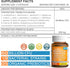 60 Billion Probiotics for Women and Men, 19 Strains, 5 Organic Prebiotics for Gut Digestive & Immune Health, Vegan