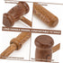 Hammer Hammer Handheld Massage Tool Neck Massage Wooden Body Massager Back Pounding Fitness