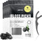 Biodegradable Floss Picks (200pcs) - Nontoxic Plant Based Dental Floss - Vegan Charcoal Floss Sticks for Adults & Kids