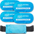 Reusable Hot and Cold Gel Ice Pack Wrap (4 Pack) for Adjustable, Flexible Therapy for Knee, Back, Shoulder, Arm, Leg