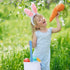 Weewooday 6-Pack Easter Bunny Canvas Tote Bags - Perfect for Egg Hunts and Gifts