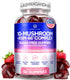 Sugar-Free Mushroom Gummies with KSM 66 Ashwagandha - Potent 10x Mushroom Supplement