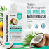 SELFWISE 8oz Nano-Hydroxyapatite Oil Pulling Whitening Mouthwash for Teeth and Gums, Natural & Organic, Whitens Teeth