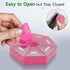 Weekly Pill Organizer 2 Pack, Portable Pill Box Medicine Case, 6 Colors, New Edition for Vitamins, Arthritis Friendly
