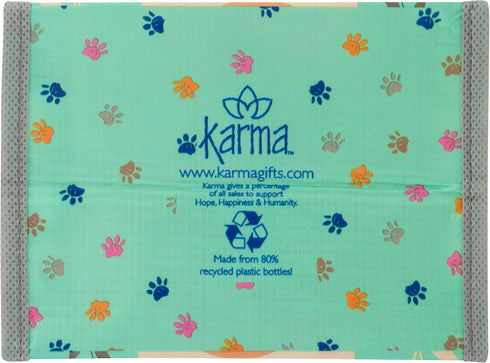 Karma Reusable Gift Bags - Tote Bag and Gift Bag with Handles, Perfect for Birthday Gifts, RPET 1 Dog Small