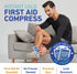 50 Packs Instant Ice Cold Pack, 6” x 4.5”, Disposable Ice Packs for Injuries, Cold Compress
