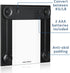 Health o Meter Glass Digital Scale, Weight Tracking for Body, 2 Users, LCD Display, 400 lbs Capacity