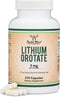Double Wood Supplements Lithium Orotate 5mg, 210 Capsules for Calmer Mind & Balanced Mood