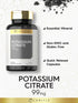 Carlyle Potassium Citrate 99mg | 200 Capsules | Gluten Free, Non-GMO Supplement