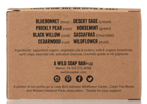 Wild Soap Sampler Gift Set, 8 Small Handmade Bar Soaps with Organic Ingredients for Guests or Travel