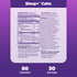 Natrol Sleep+ Calm Melatonin Gummies for Adults, Strawberry Flavor, 60 Gummies, 30 Day Supply