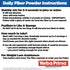 Yerba Prima Daily Fiber Formula, 20 oz Powder, Unflavored Dietary Bulking Supplement
