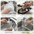 Thinp 8 Pcs Multipurpose Wire Dishwashing Rags for Wet and Dry, Double Side Non Scratch Wire Dishcloth Reusable Metal