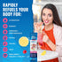 Hydration + Energy Amplifier — Multivitamin Electrolytes Powder Packets — Vitamin D3 K2, B6 B12 Vitamins, L-Theanine,