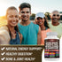NEW AGE Lions Mane 3000mg 20in1 Mushroom Supplement - Turkey Tail 2000mg, Reishi 1000mg, 120 Count