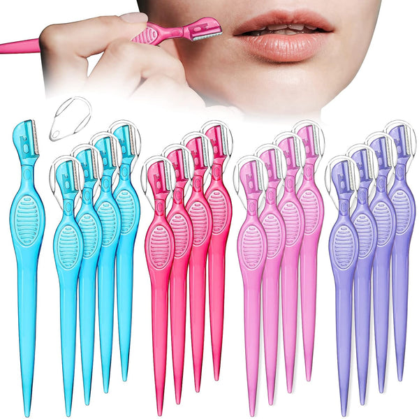 Lip Razor for Women, Portable Face Razors for Facial Hair Removal Tool, 4 Colors (16)