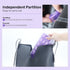 UHZBTEC 31 Monthly compartments Pill Organizer Day Pill Organizer for Medicine Vitamin Holder Container (Purple)