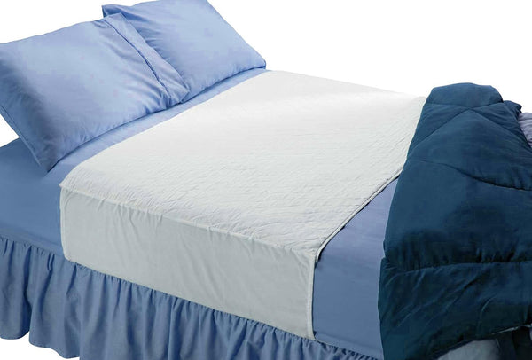 Sequoia Health Saddle Style Absorbent Bed Pad with Tuck-in Sides (34 x 52 Inch)