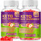 Keto ACV Gummies - 60 Gummies (1000MG) - Gluten & Sugar-Free Apple Cider Vinegar for Advanced Weight Loss