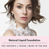 Mom's Secret 100% Natural Liquid Foundation, Organic, Vegan, Aloe Based, Gluten Free, 1FL Oz. (Sandalwood)