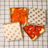 Desi Favors Floral Printed Sweet Boxes for Indian Sweets, Cookies, Mithai, Gift Boxes with Lids, 2.95x5.51 Inch (Pack
