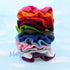 Set of 2 Large Solid Scrunchies - Black