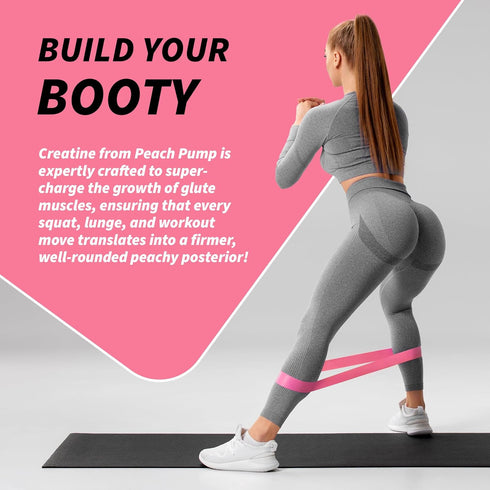 Creatine for Women - Creatina Powder for Booty Gain, Womens Creatine, Booty Builder - 70 Servings: Unflavored
