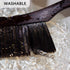 VMVN Hand Broom Brush, Soft Bristle Cleaning Brush for Counter Dusting, Wooden Handle Bed Brush for Furniture