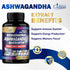Organic Cadane Ashwagandha Supplements 25700mg - Support Memory, Immune, Energy Production with 6 Premium Ingredients