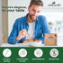 100 Count Eco-Friendly Heavyweight Bamboo Spoons 6" - Durable, Heat Resistant, Comfortable Alternative to Plastic