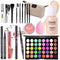 Makeup Set Full Kit for Girls Teens Women, Includes Eyeshadow, Foundation, Blusher, Eyebrow Pencil, Mascara, Eyeliner,