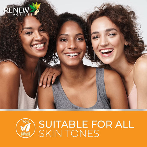 RENEW ACTIVES Vitamin C Serum - Brightening & Anti-Aging Formula, Reduces Dark Spots, Fine Lines, 2 fl oz