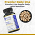 Premier Research Labs Daily One - Super Greens, Vegetable Supplements for Adults, 60 Vegetarian Capsules