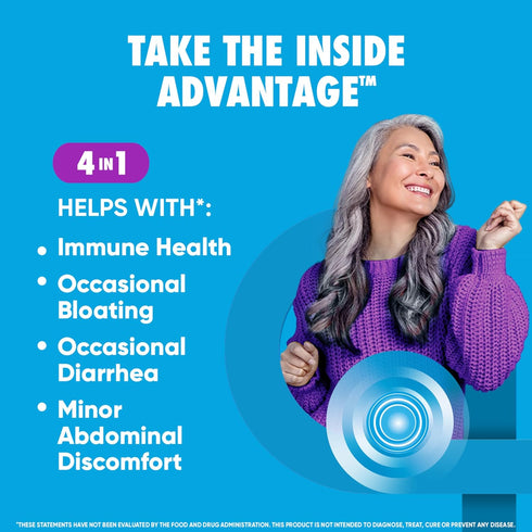 Digestive Advantage Probiotics - Daily Probiotics for Women & Men, Supports Gut Health, 80ct Capsules