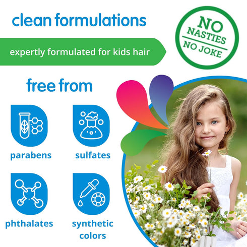 SoCozy (10.5 Oz) Boo! Lice Scaring Shampoo For Kids Hair, Effective Lice Treatment Fl Scare Away Lice with Tea Tree