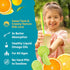 Barlean's Omega Pals Lipsmackin' Citrus Flavored Omega-3 for Kids, 8 oz Liquid Fish Oil Supplement