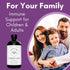 Immune Immune Immunity 8.5 Oz Elderlane Elderberry Syrup Elderberry Shots - Support Supplement for Kids & Adults