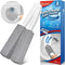 Vacplus Toilet Brush with Extra Long Handle, 100% Pumice Stone for Toilet Cleaning, 2 Pack Protective Supplies