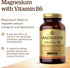 Solgar Magnesium with Vitamin B6 - 250 Tablets for Healthy Bone Mineralization, Non-GMO, Vegan
