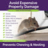 Peppermint Oil Spray for Rodents Plus Cinnamon Oil - MAX Power Mouse Repellent (2 Pack) by Lazy Cat