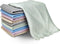 ZHJISHGUO 10 Pcs Extra Soft Microfiber Cleaning Cloths High-Absorbency, Quick-Drying, and Non-Scratch for