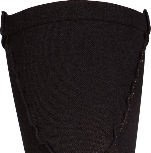 Truform Surgical Stockings, 18 mmHg Compression, Thigh High Length, Closed Toe, Black, X-Large