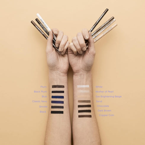 Marcelle Kohl Eyeliner, Plum, Long-Lasting Waterproof Eye Pencil, Intense Colour, Fragrance-Free, Hypoallergenic, 0.04