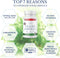 TAHIRO Vegan Omega-3 Softgels - Plant-Based Supplement with DPA, DHA & EPA for Brain Health - 1000mg